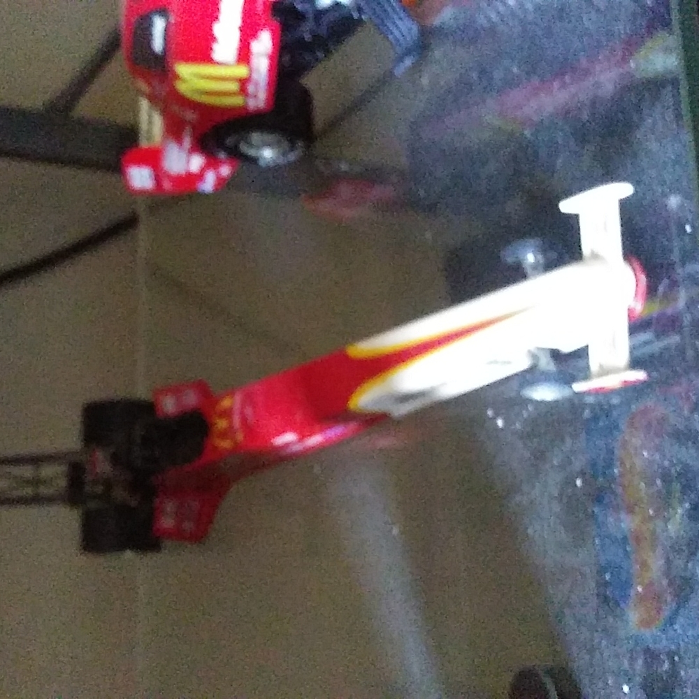 McDonald's dragster.